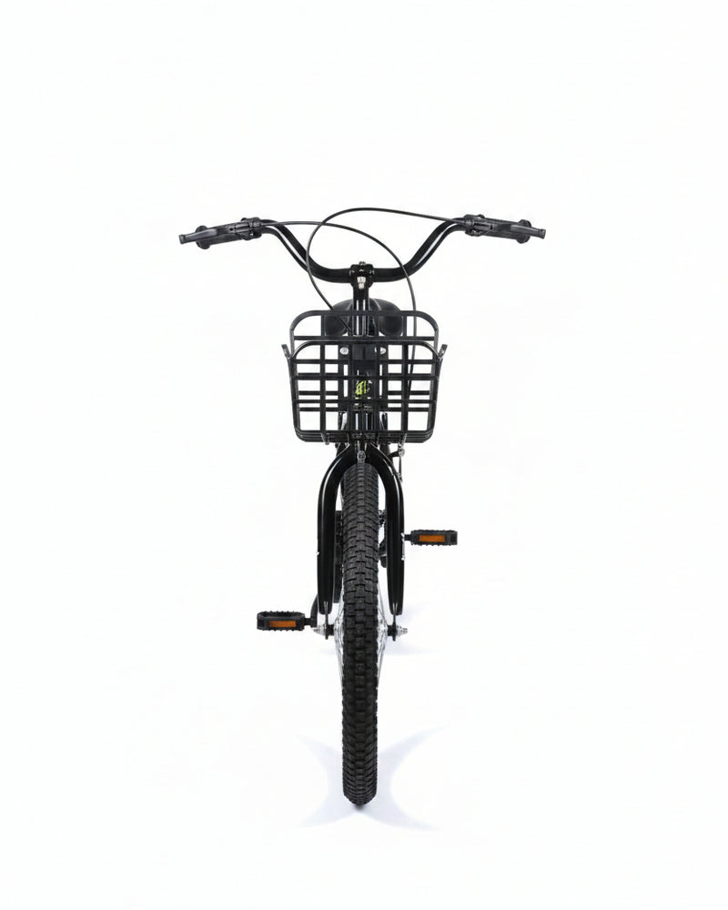 Bicycle with Front Cargo Basket Size 18