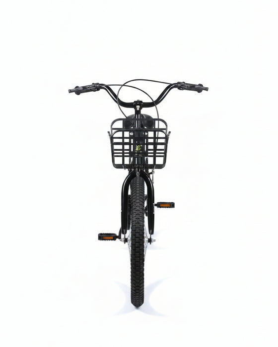 Bicycle with Front Cargo Basket Size 18