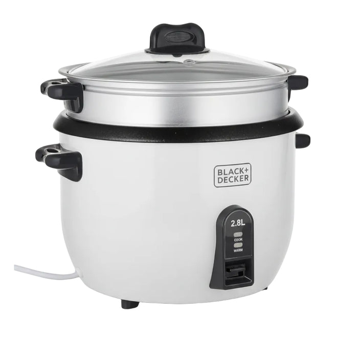 BLACK & DECKER Rice Cooker RC2850 1100W 2.8 L Key features