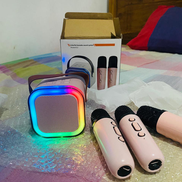 K12 Speaker/ Wireless Karaoke Mic& Speaker