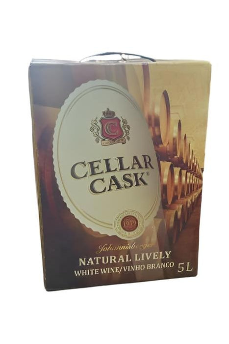 Cellar Cask Natural Lively 5L White Wine Branco 5L Alc Content: 11% Vol Flavour Profile: Light &amp; Fruits