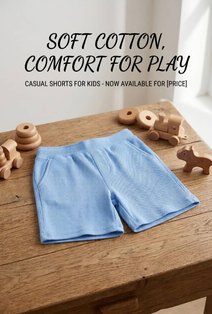 Kids cotton shorts 4 years