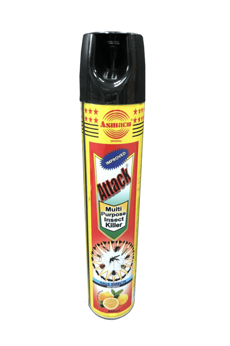 Attack Multi Purpose Insect Killer Lemon Scented Spray / 400 ml