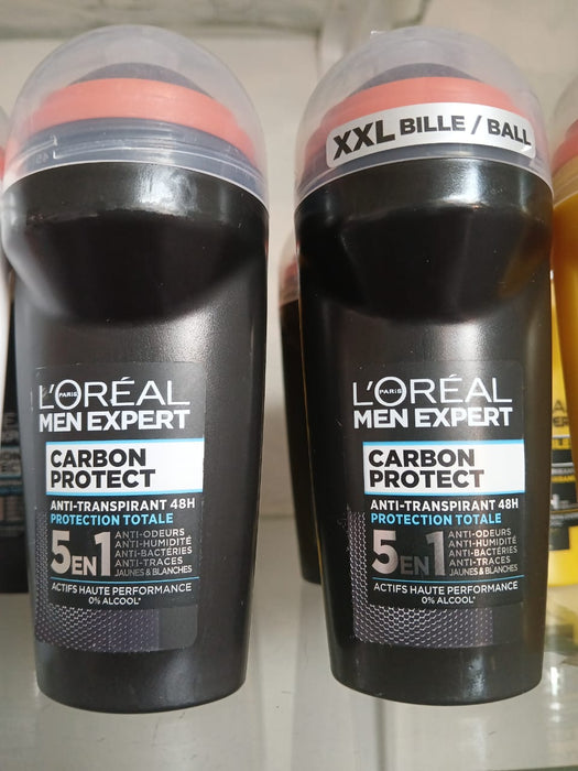 L'Oréal Men Expert Carbon Protect 5-in-1 Anti-Perspirant Roll-On/1PC 50ml