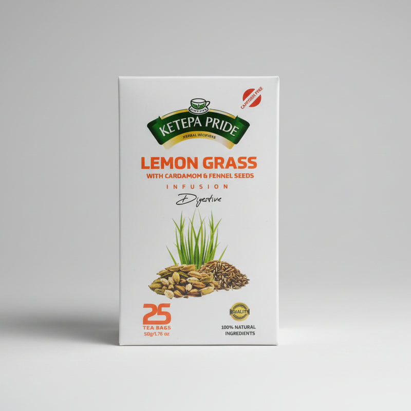 Ketepa Pride Zitronengras mit Kardamom & Fenchelsamen Aufguss 50g