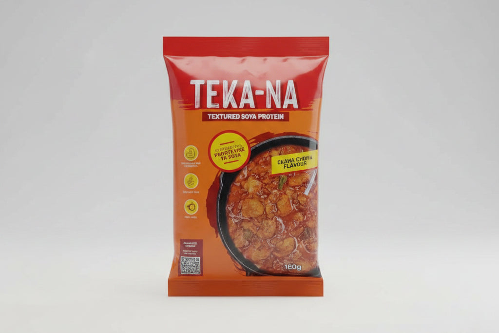 Teka-Na Textured Soya Protein 160g (Nyama Choma Flavour)