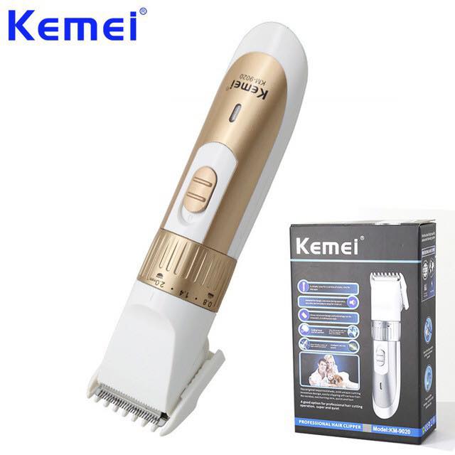 Hair Clipper Electric Shaver Beard Trimmer Rechargeable, Hair Cutting Machine  (Model: KM-9020)