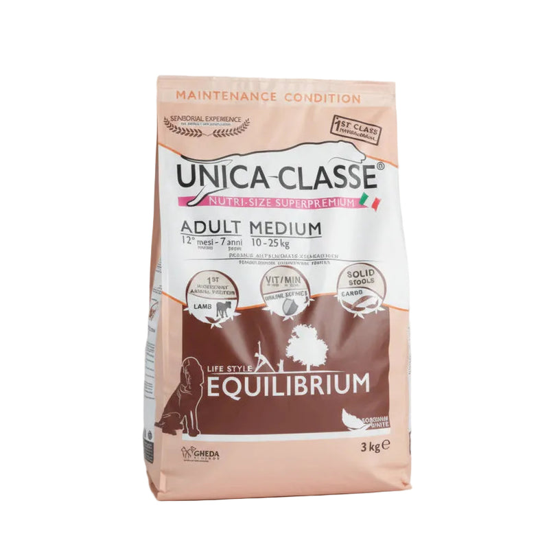Unica Classe Adult Medium Equilibrium Hundefutter 3KG