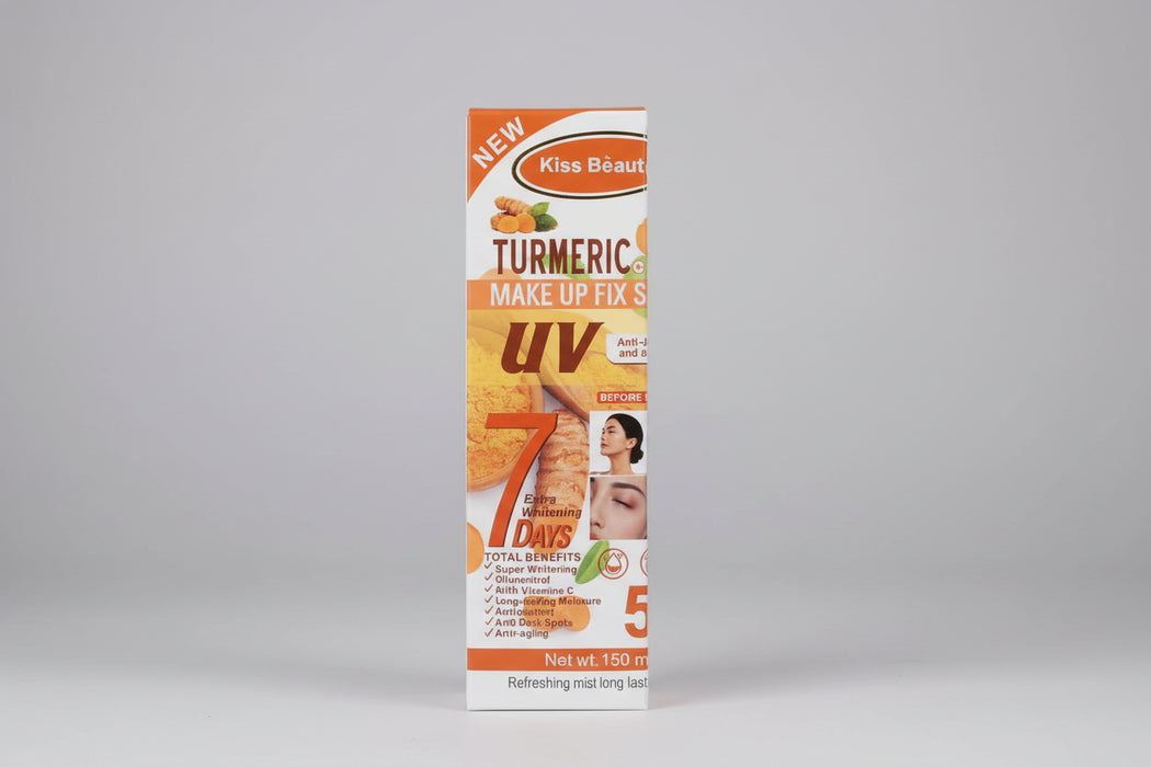 Kiss Beauty Kurkuma Make-Up Fix Spray