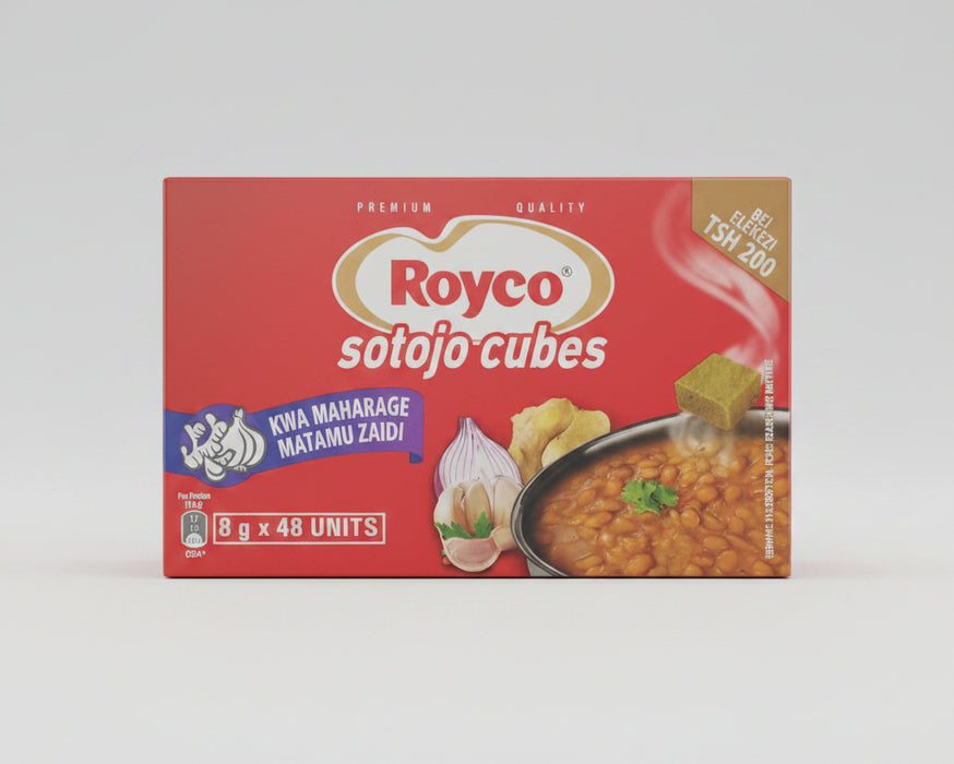 Royco Sotojo Cubes (Seasoning Cubes for Beans 8g)
