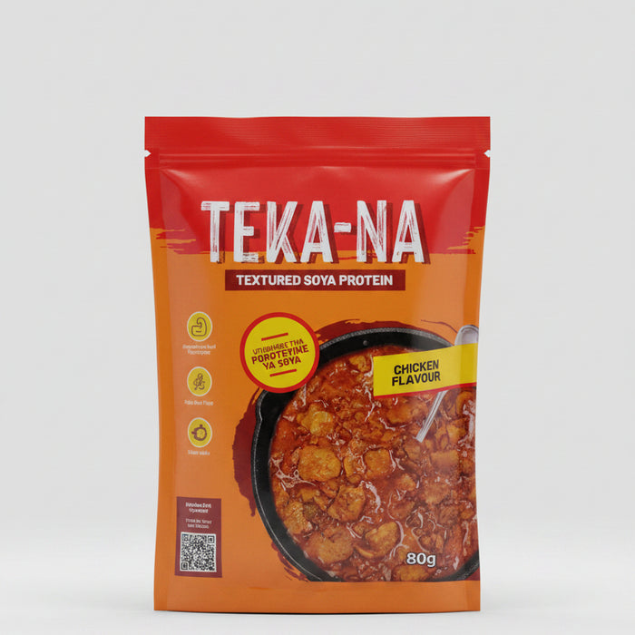 Teka-Na Textured Soya Protein 80g (Chicken Flavour)