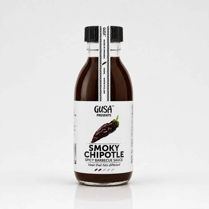 GUSA Smoky Chipotle Spicy Barbecue Sauce 150ml bottle