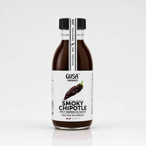GUSA Smoky Chipotle Spicy Barbecue Sauce 150ml bottle