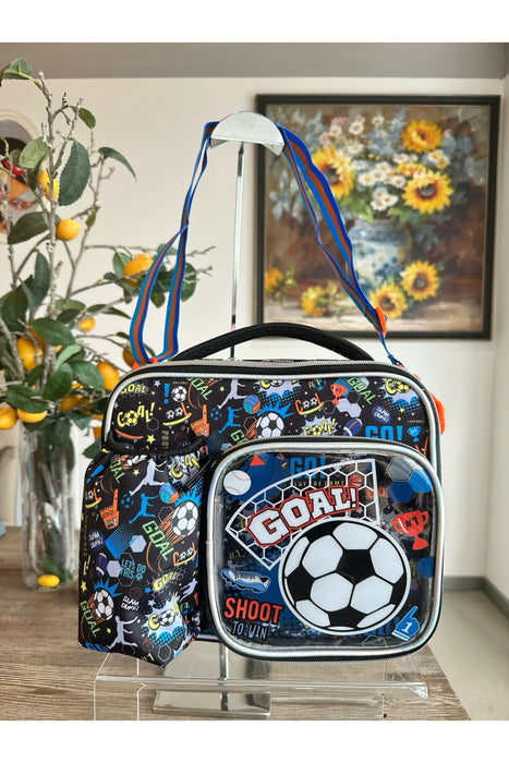 Football lunch bag
