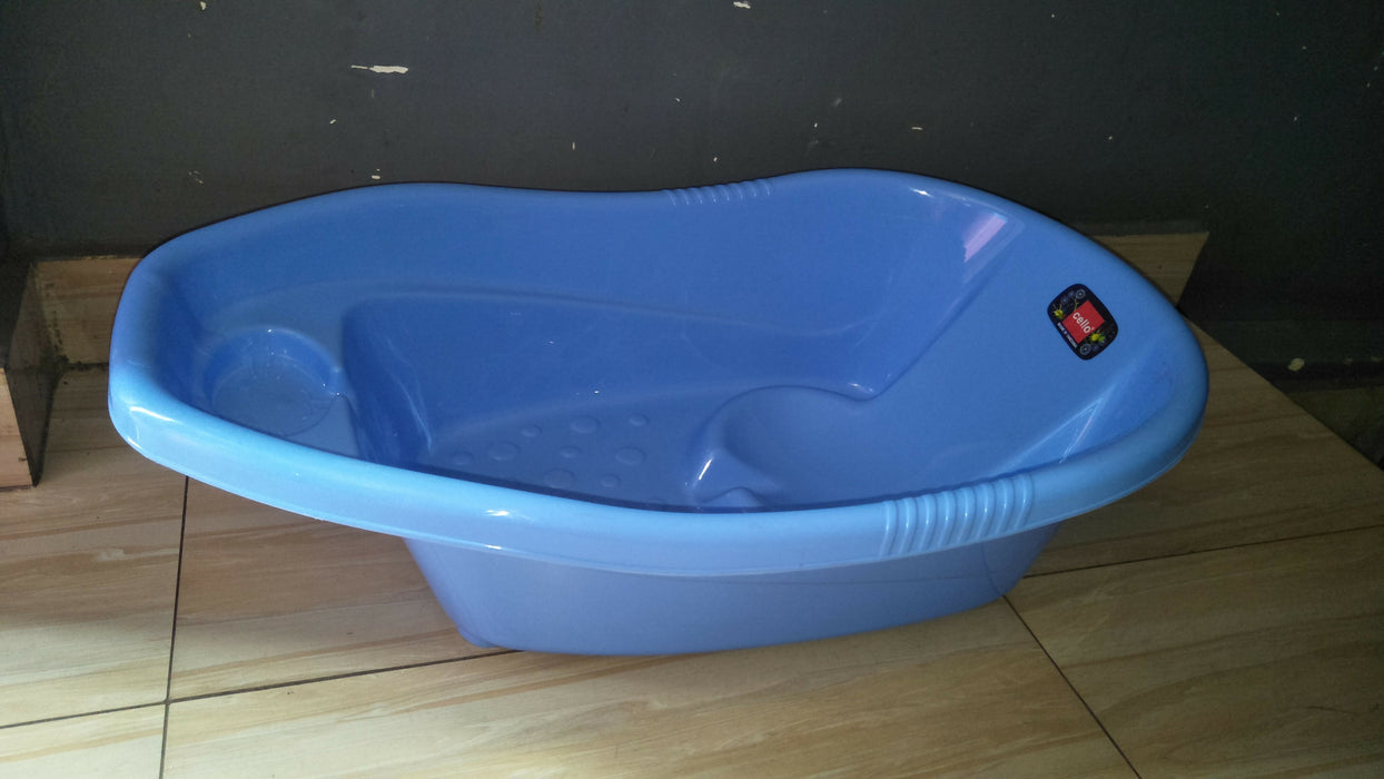 Cello Plastic Ergonomic Baby Bathtub