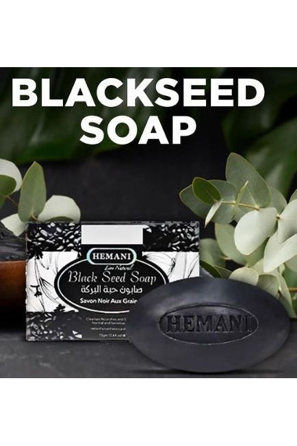 HEMANI Black Seed Soap 75g  clear acne and excess oil