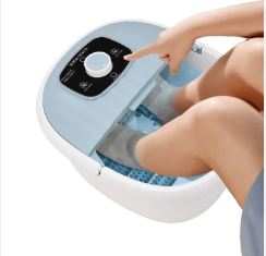 Foot Heating Spa Bath Massager with Heat Automatic Motorized Roller