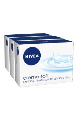 Nivea Care Soap Bar creme soft, 100 g