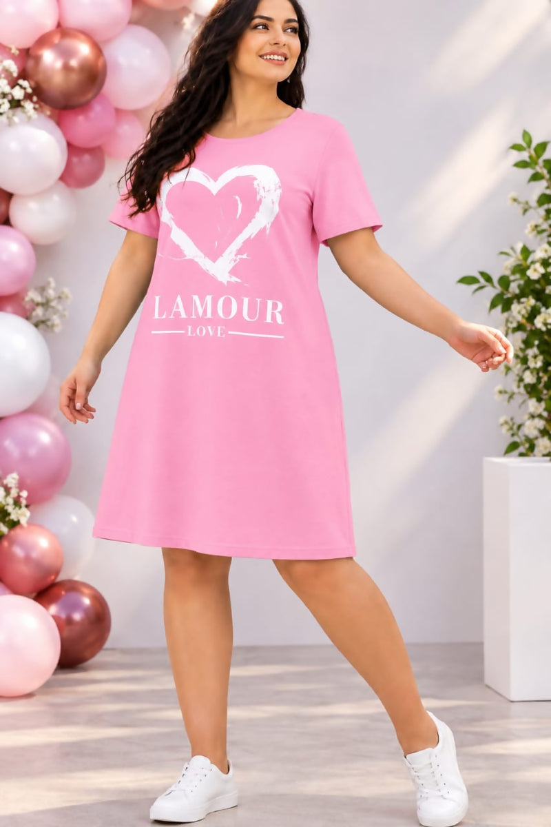 Short cotton nightgown, size M, weight 350g