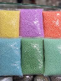 Beads or craft foam mini-balls (Amasaro) no 8/ 500g