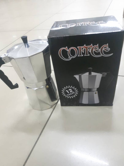 CLASSIC ITALIAN ALUMINUM ESPRESSO COFFEE MAKER