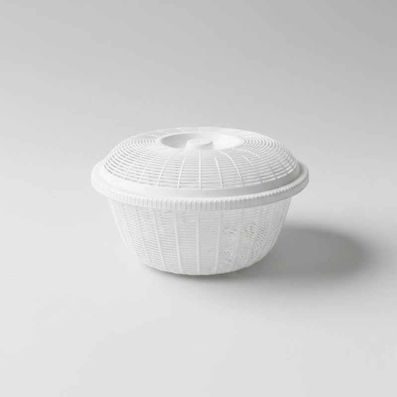 Kenstar Round Plastic Basket with Lid