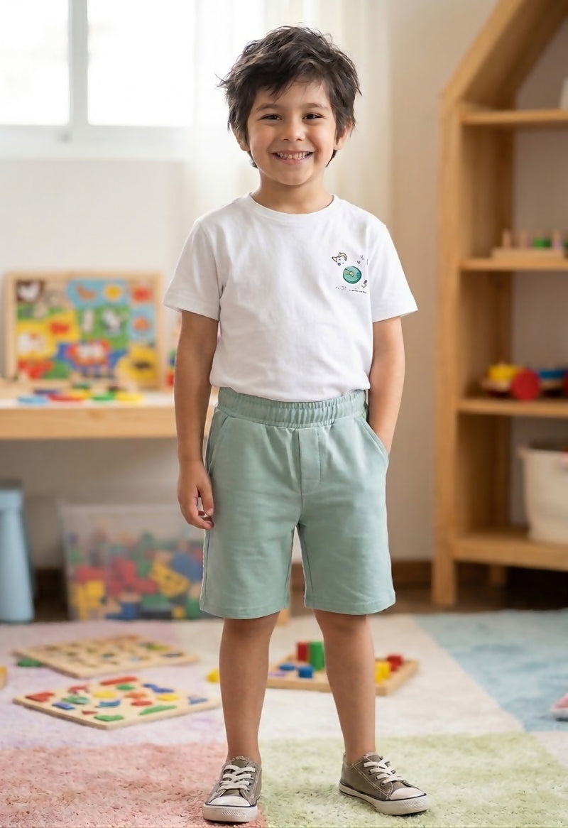 Cotton shorts for boys and girls 6 years