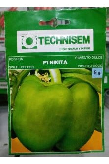 Technisem Nikita F1 Sweet Pepper seeds – 5g/umurama wa puwavuro