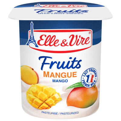 Elle & Vire - Healthy & Tasty Yogurt With Mango Flavor 125 Gram
