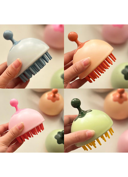 Silicone Scalp Massager Shampoo Brush