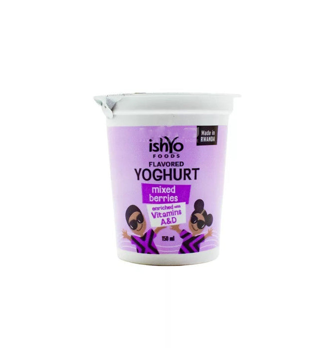 Ishyo Mixed Berries+Vitamin A&D Flavored Yoghurt 150ml