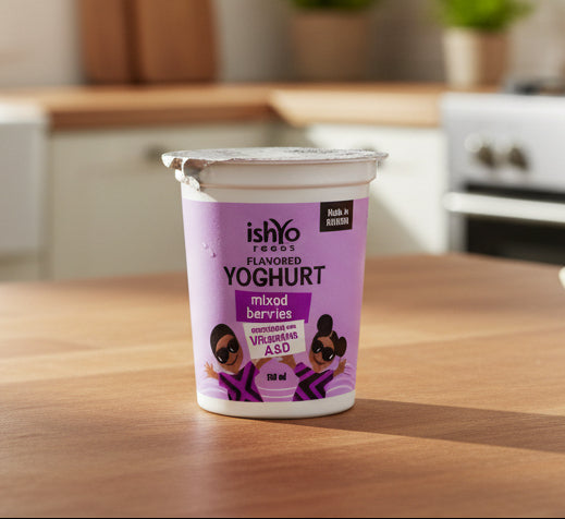 Ishyo Mixed Berries+Vitamin A&D Flavored Yoghurt 150ml