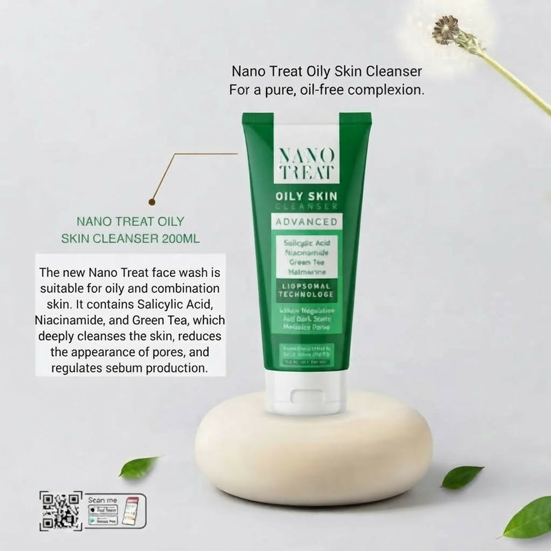 Nano-treat Oily Skin Cleanser 200 ml
