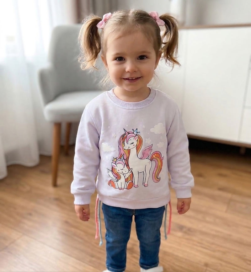 Girls Sweat T-shirt Size 2 years