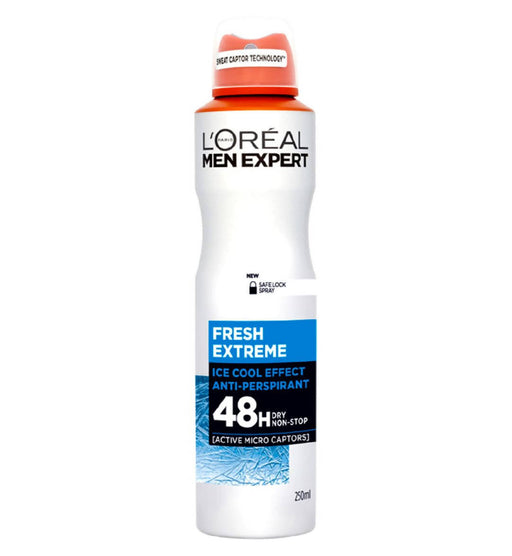 offer L'Oreal Men Expert Fresh Extreme 48H Anti-Perspirant Deodorant 250ml murukali.com
