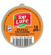 Top Lure Orange Food Colouring 10g