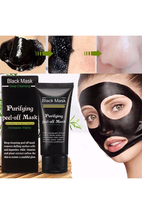 Black Peel Off Facial Mask Purifying Blackhead Remover Oil Control Deep Cleansing