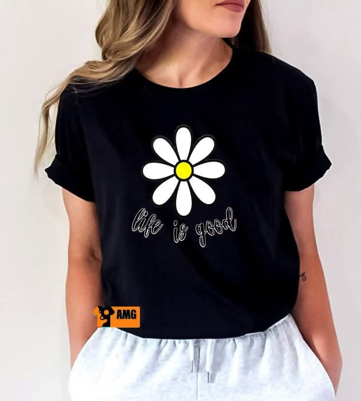 Women T-shirt cotton