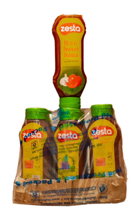 Zesta hot and sweet tomato sauce 720ml