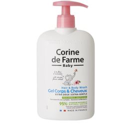 Corine De Farme Baby Extra Gentle Baby Hair & Body Wash/ 500 ml