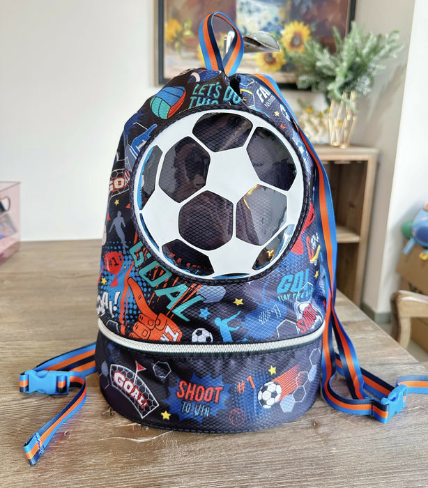 Football swimming bag