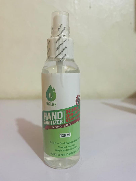 Toplife Hand Sinitizer/120ML