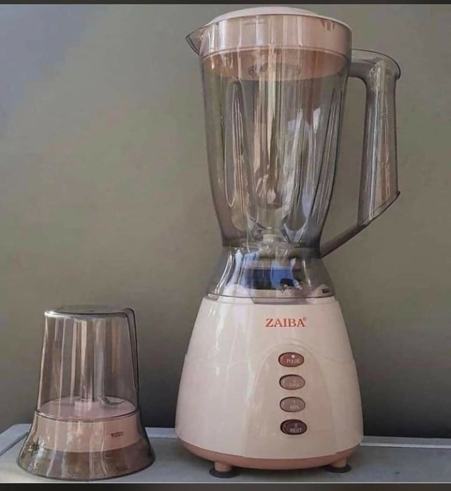 Zaiba Electric Blender & Grinder Set (Multi-Function Smoothie Maker)