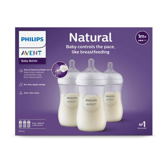 Philips avent natural bottle of 260ml triple 903/03