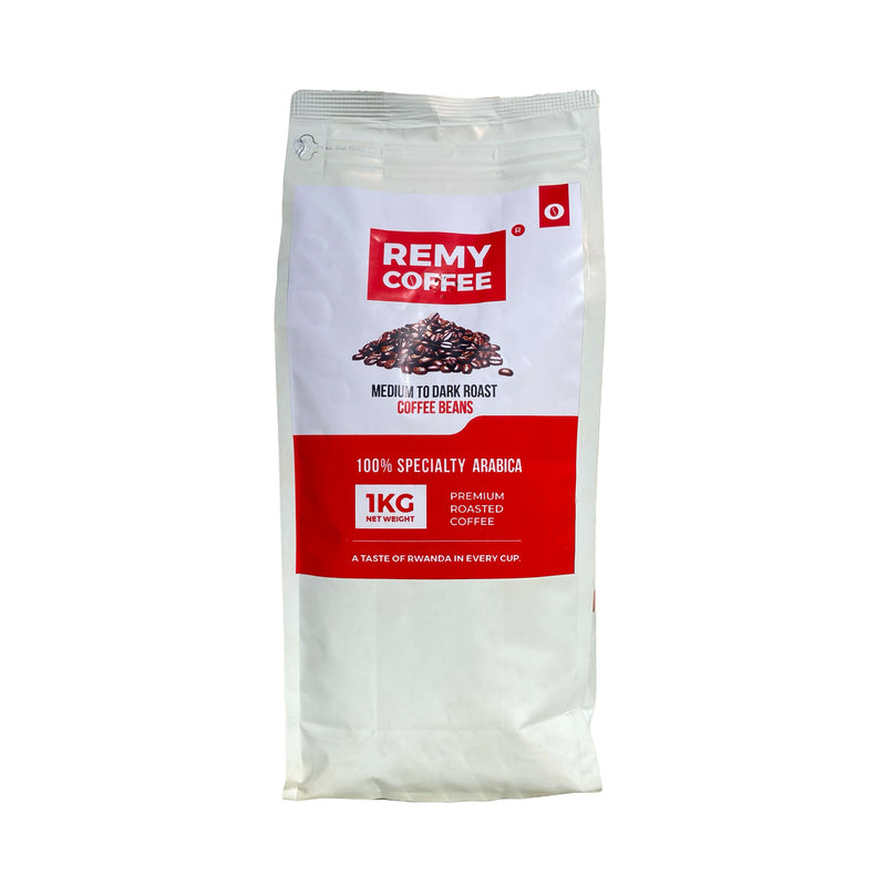 Remy Coffee Medium to Dark Roast Coffee Beans (1kg)