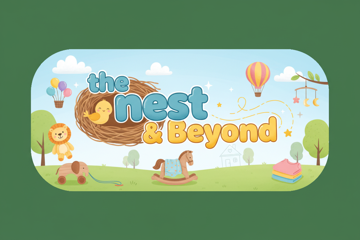 the nest & Beyond kids vendor banner