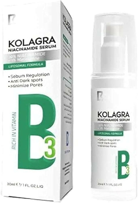 Kolagra niacinamide serum 30 ml