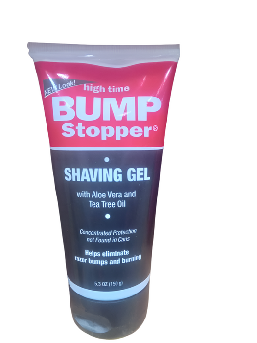 High Time Bump Stopper Shaving Gel with Aloe Vera and Tee Tree Oil