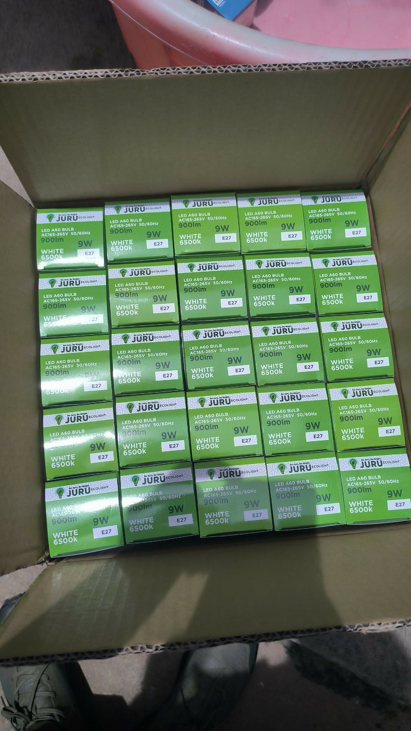 JURU Ecolight LED-Lampe 9 Watt (10 Stk.)