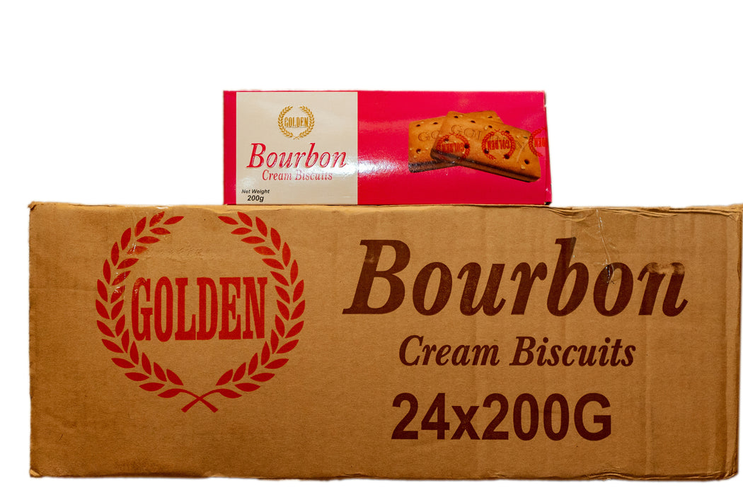 Golden Cream Bourbon Biscuits 200g